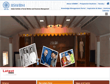 Tablet Screenshot of iiswbm.edu